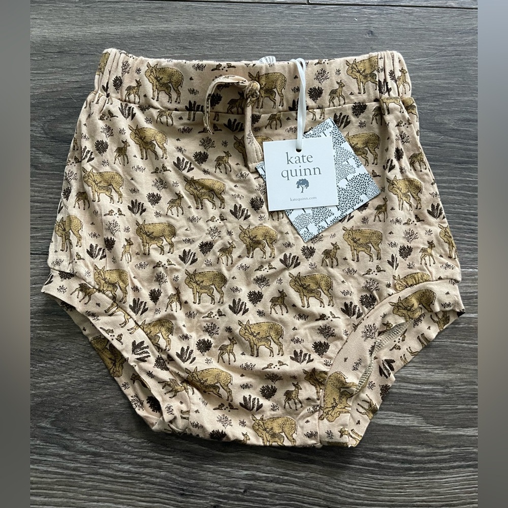 Kate Quinn Beige Animal Pattern bloomers